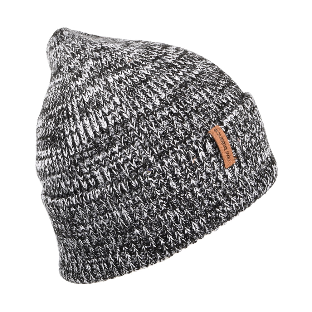 New Balance Hats Watchman Heathered Beanie Hat - Black Heather