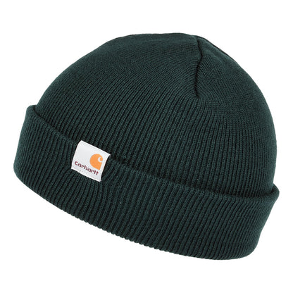 Carhartt WIP Hats Stratus Short Watch Beanie Hat - Forest