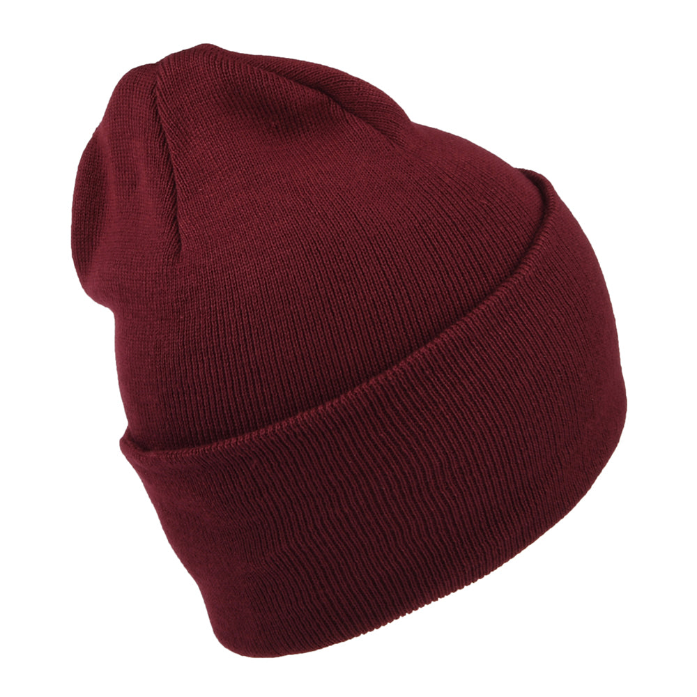 Converse Chuck Taylor Tall Cuffed Beanie Hat - Burgundy