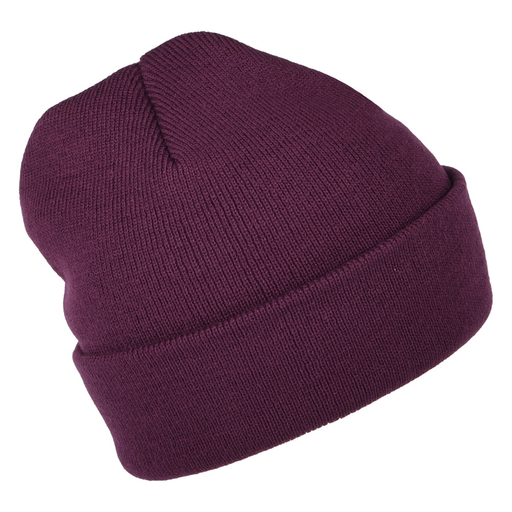 HUF Triple Triangle II Beanie Hat - Aubergine