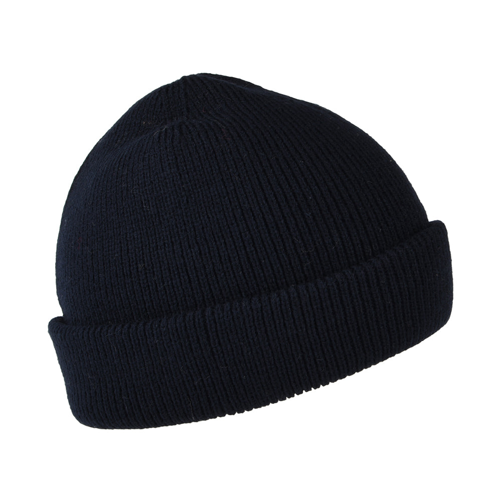 Barts Hats Kinyeti Fisherman Beanie Hat - Dark Blue