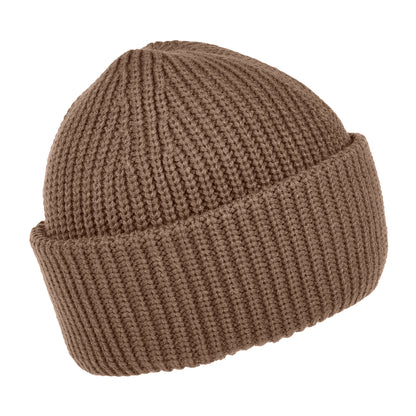 Barts Hats Derval Cuffed Beanie Hat - Brown