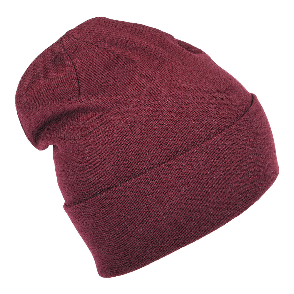 Lyle & Scott Hats Basic Beanie Hat - Burgundy