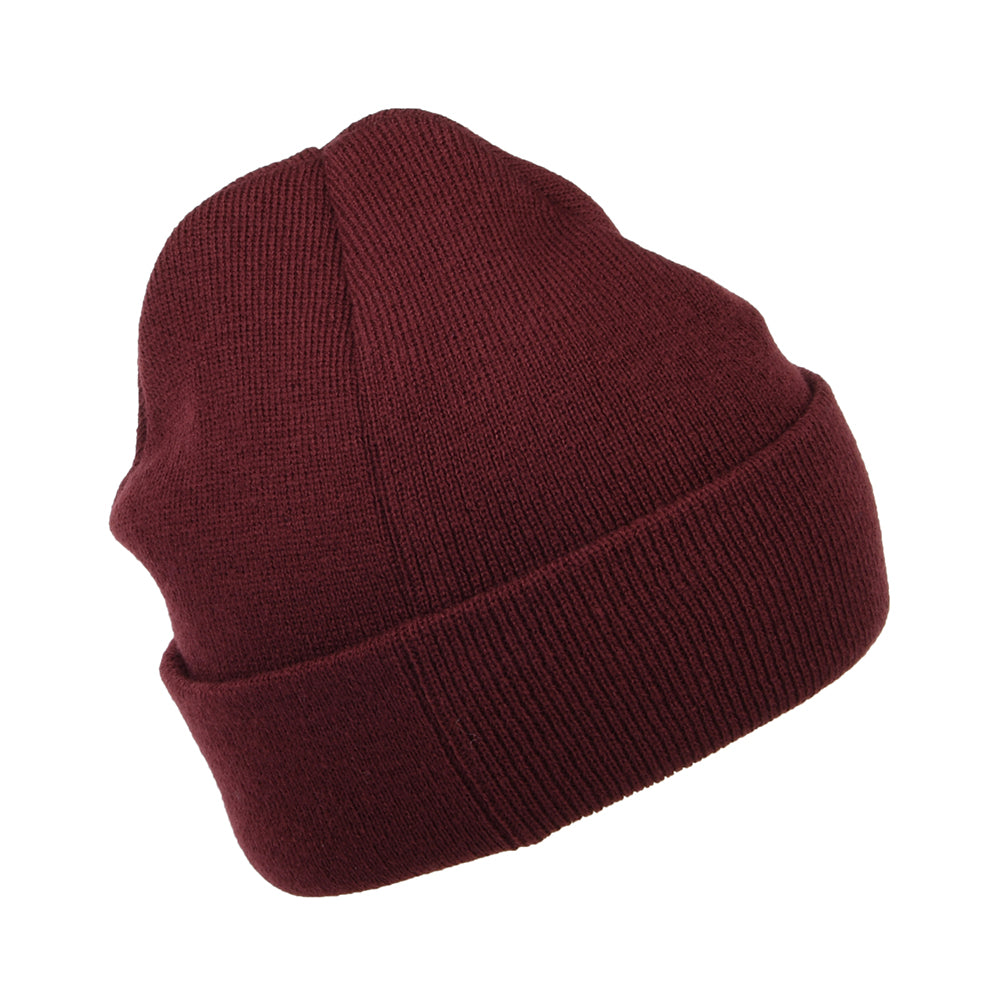 New Era NE Pop Short Cuff Beanie Hat - Maroon