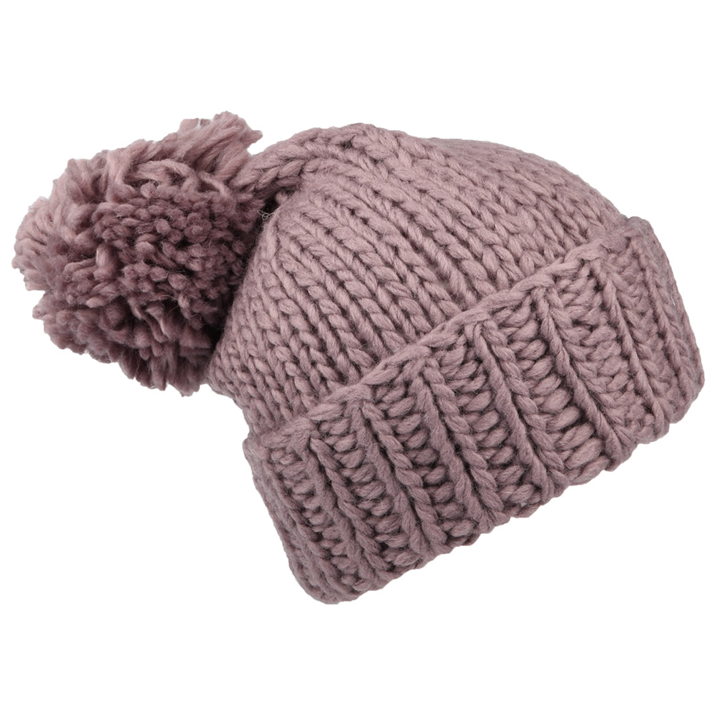 The North Face Hats Womens City Coziest Bobble Hat - Mauve