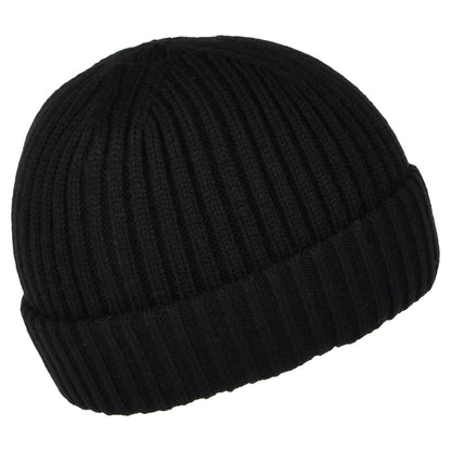 Vans Hats Shallow Cuff Beanie Hat - Black