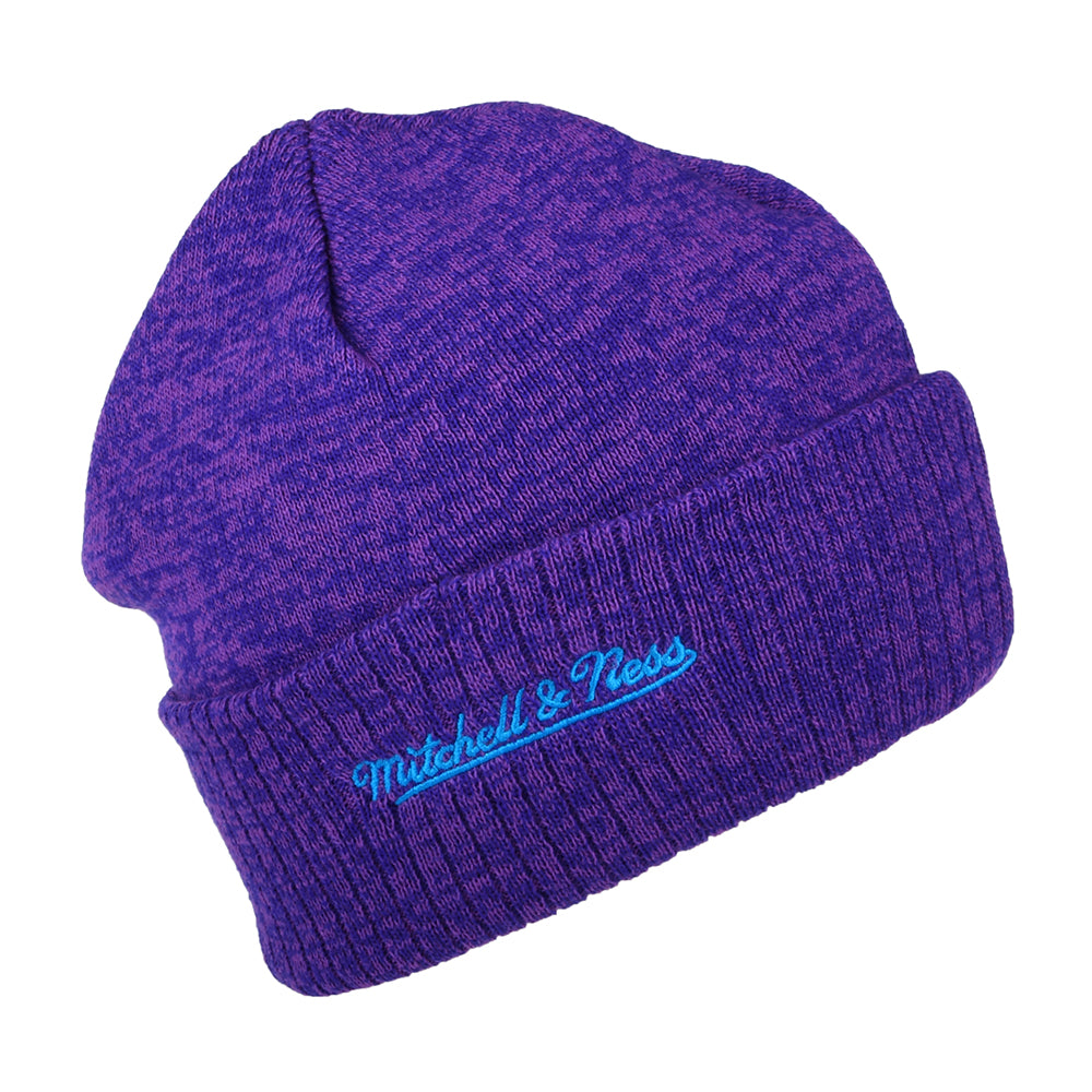 Mitchell & Ness Charlotte Hornets Beanie Hat - NBA Fandom Knit HWC - Purple