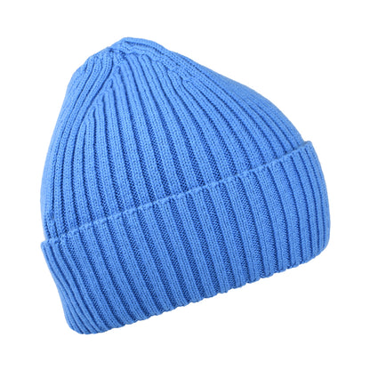 Tommy Hilfiger Hats TJM Flag Ribbed Beanie Hat - Blue