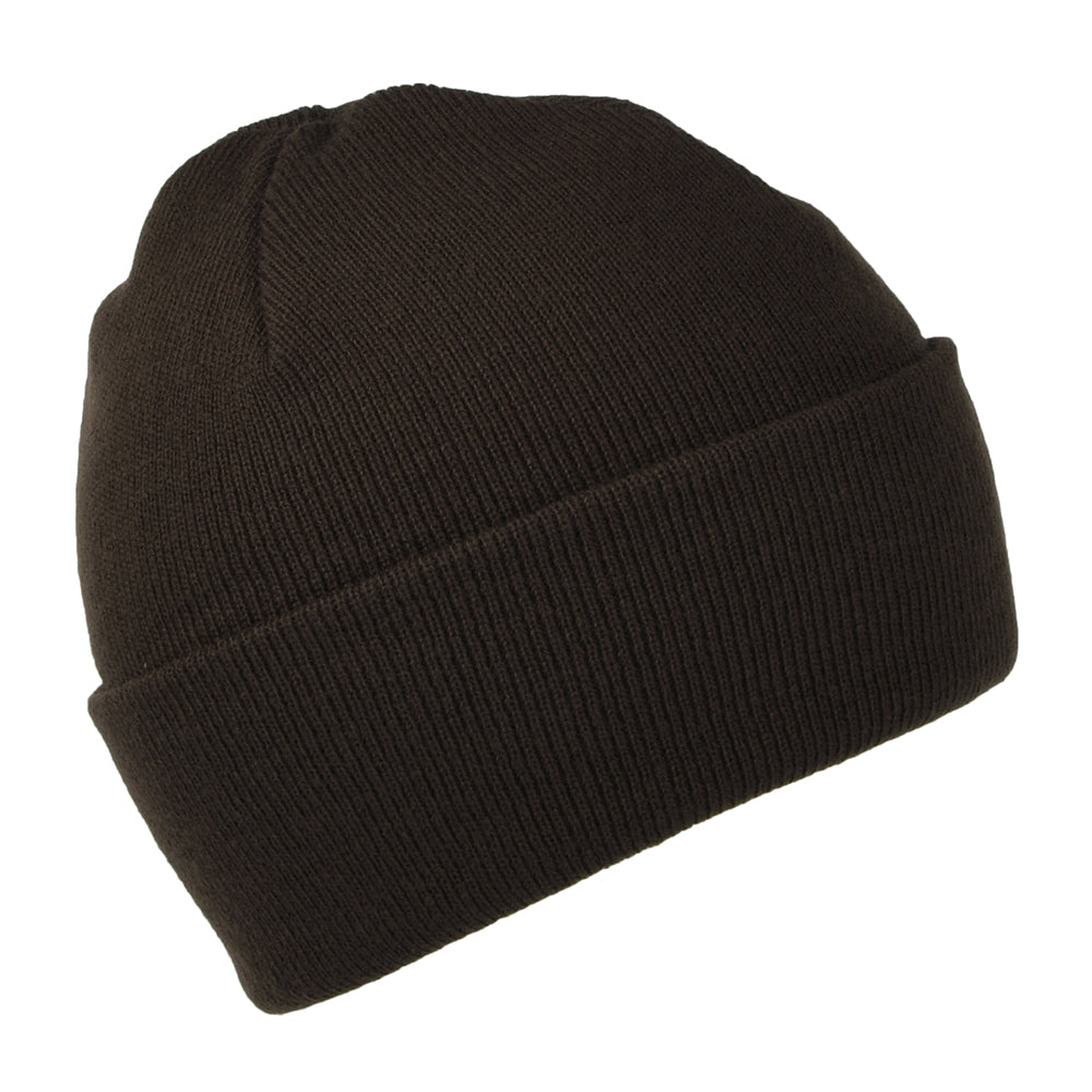 Carhartt WIP Hats Chase Cuffed Beanie Hat - Dark Brown