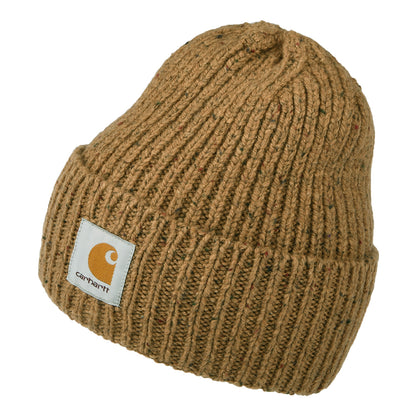 Carhartt WIP Hats Anglistic Beanie Hat - Caramel