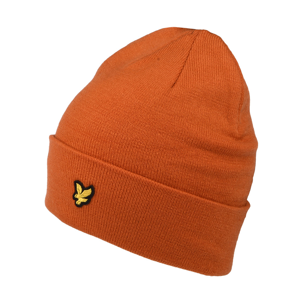 Lyle & Scott Hats Basic Beanie Hat - Orange