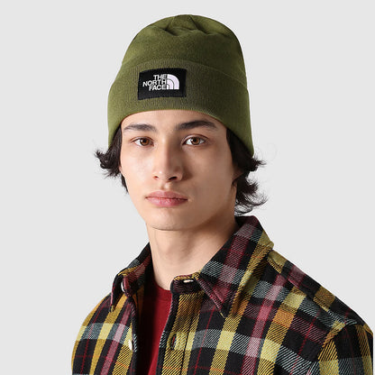 The North Face Hats Dock Worker Recycled Beanie Hat - Olive