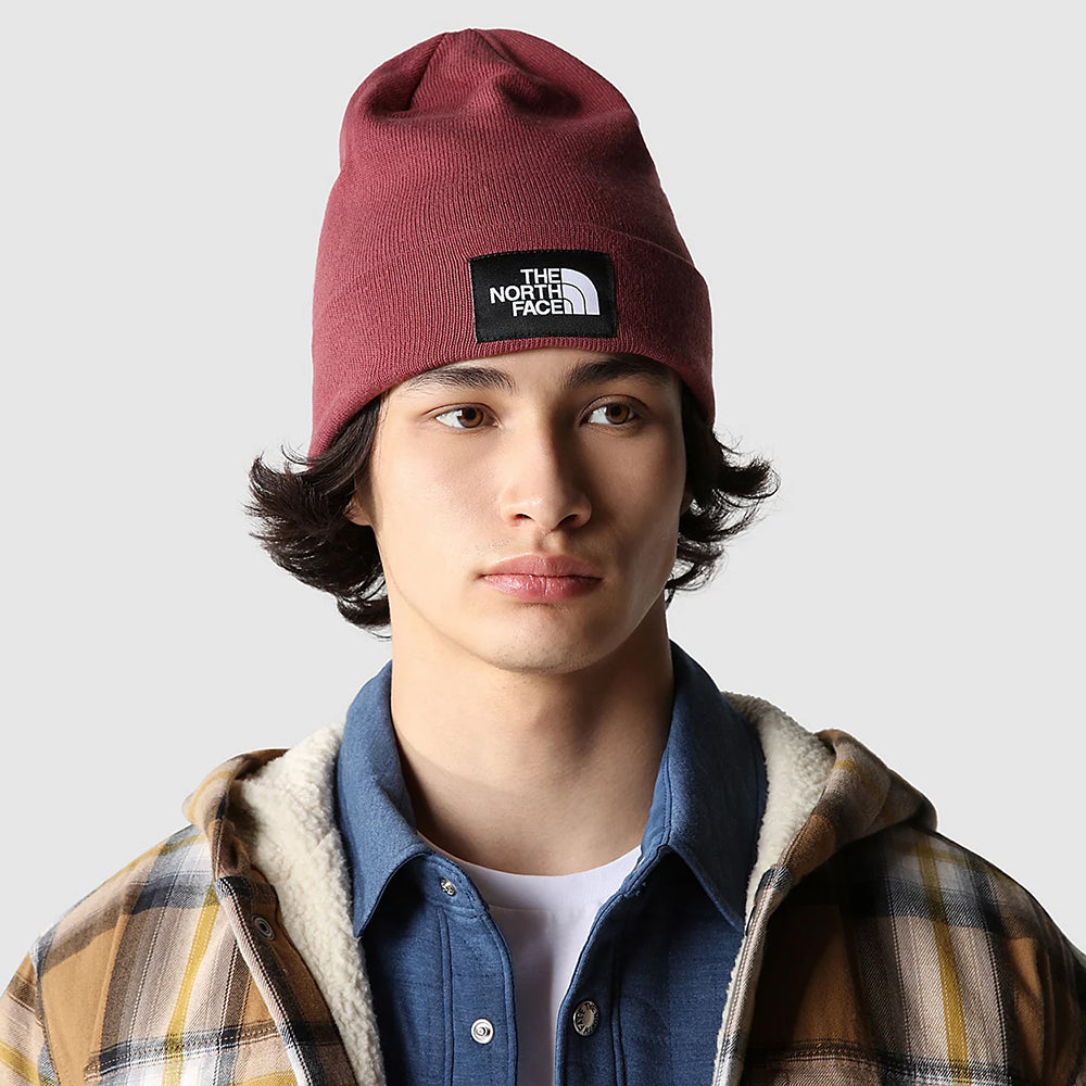 The North Face Hats Dock Worker Recycled Beanie Hat - Plum