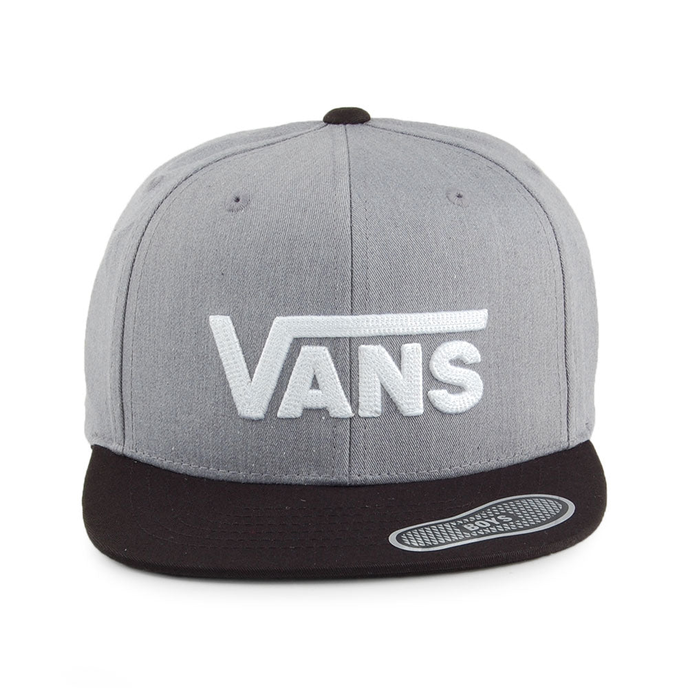 Vans Kids Drop V II Snapback Cap - Grey-Black