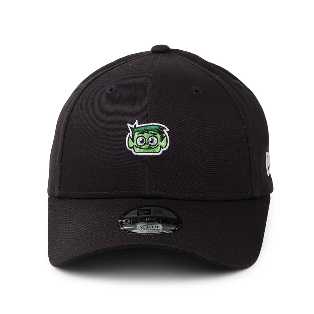 New Era Kids 9FORTY Teen Titans Baseball Cap - Beast Boy - Black