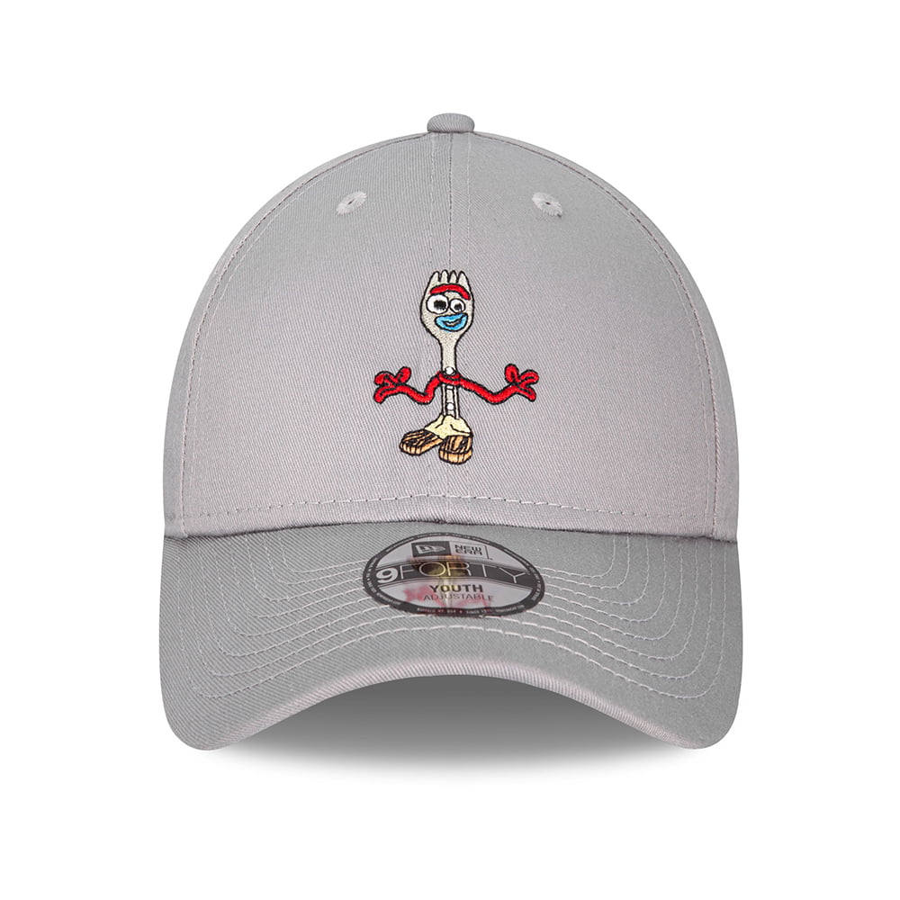 New Era Kids 9FORTY Forky Baseball Cap - Toy Story - Grey