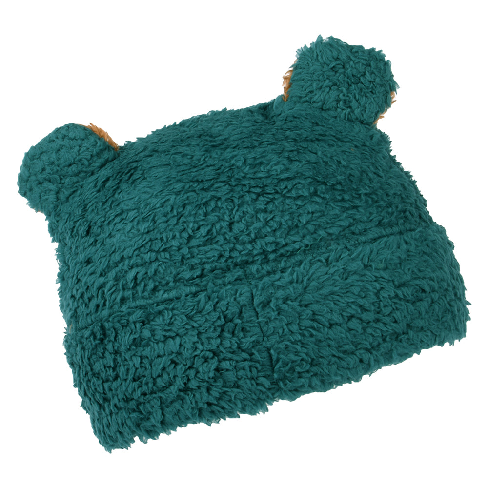 Patagonia Hats Baby Furry Friends Beanie Hat - Dark Green