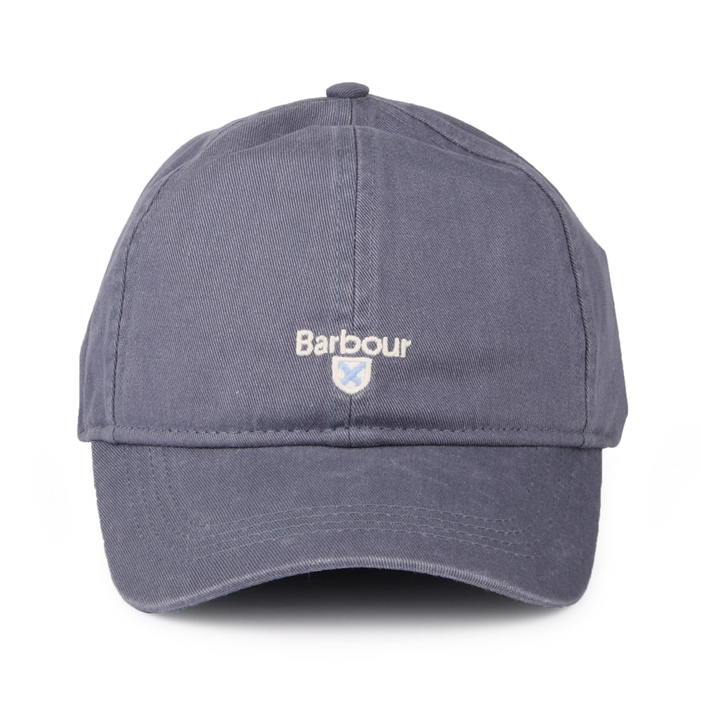 Barbour Hats Kids Cascade Cotton Baseball Cap - Washed Blue