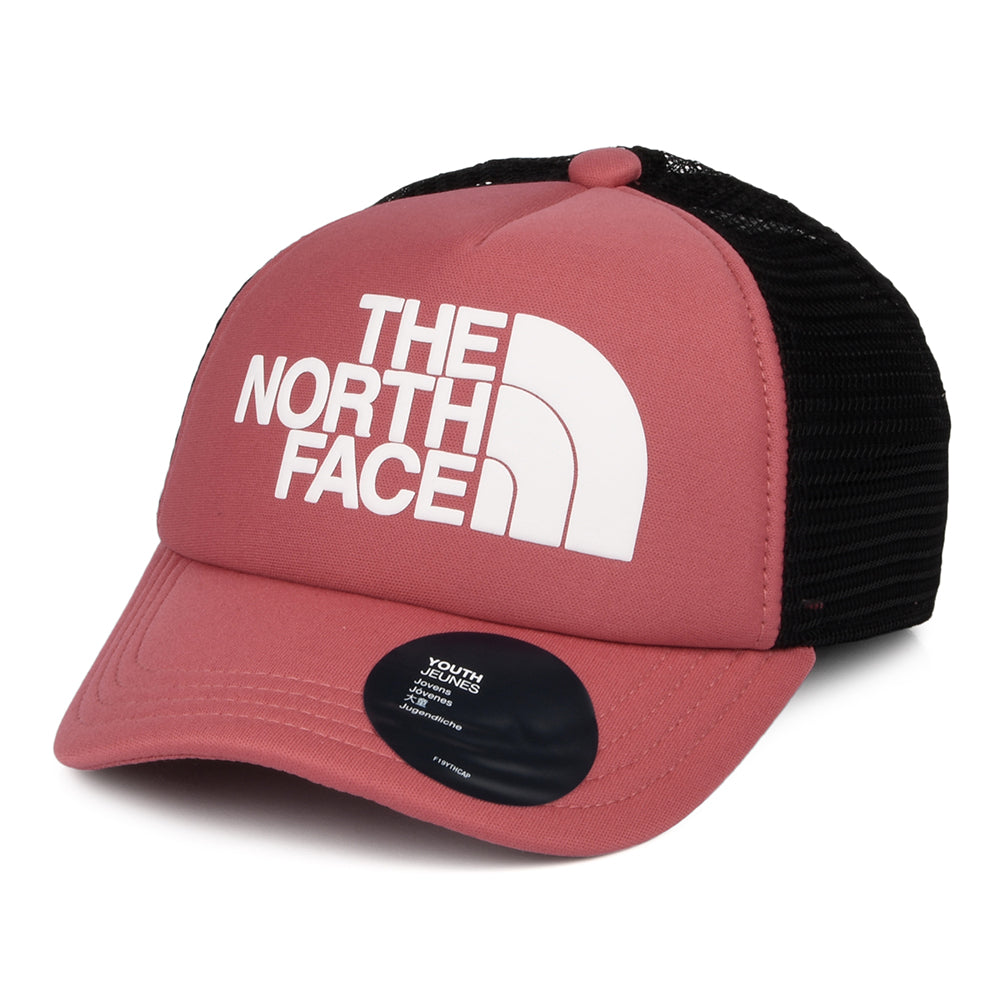 The North Face Hats Kids Logo Trucker Cap - Dusky Pink