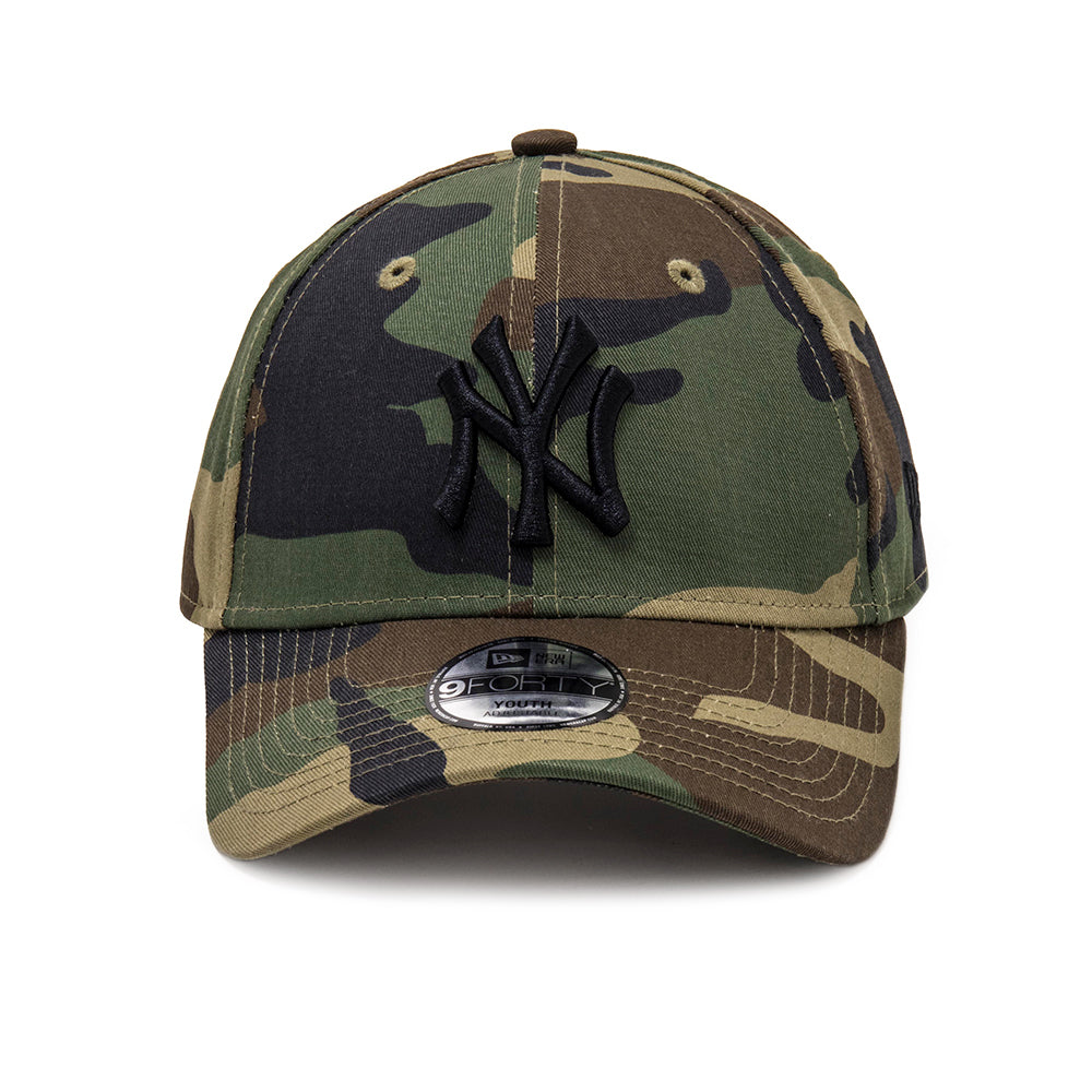 New Era Kids 9FORTY New York Yankees Baseball Cap - League Essential - Camouflage