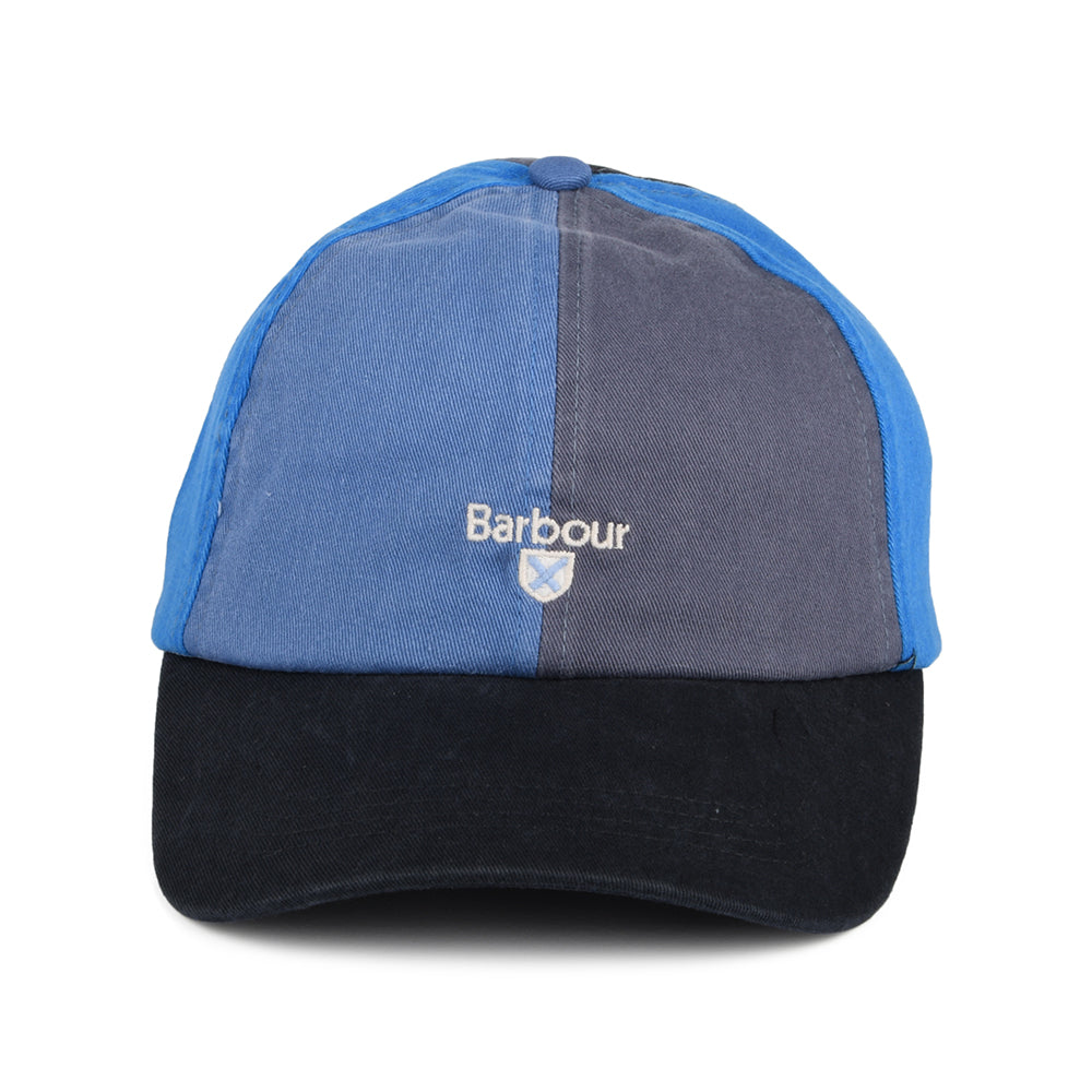 Barbour Hats Kids Laytham Cotton Baseball Cap - Blue-Navy