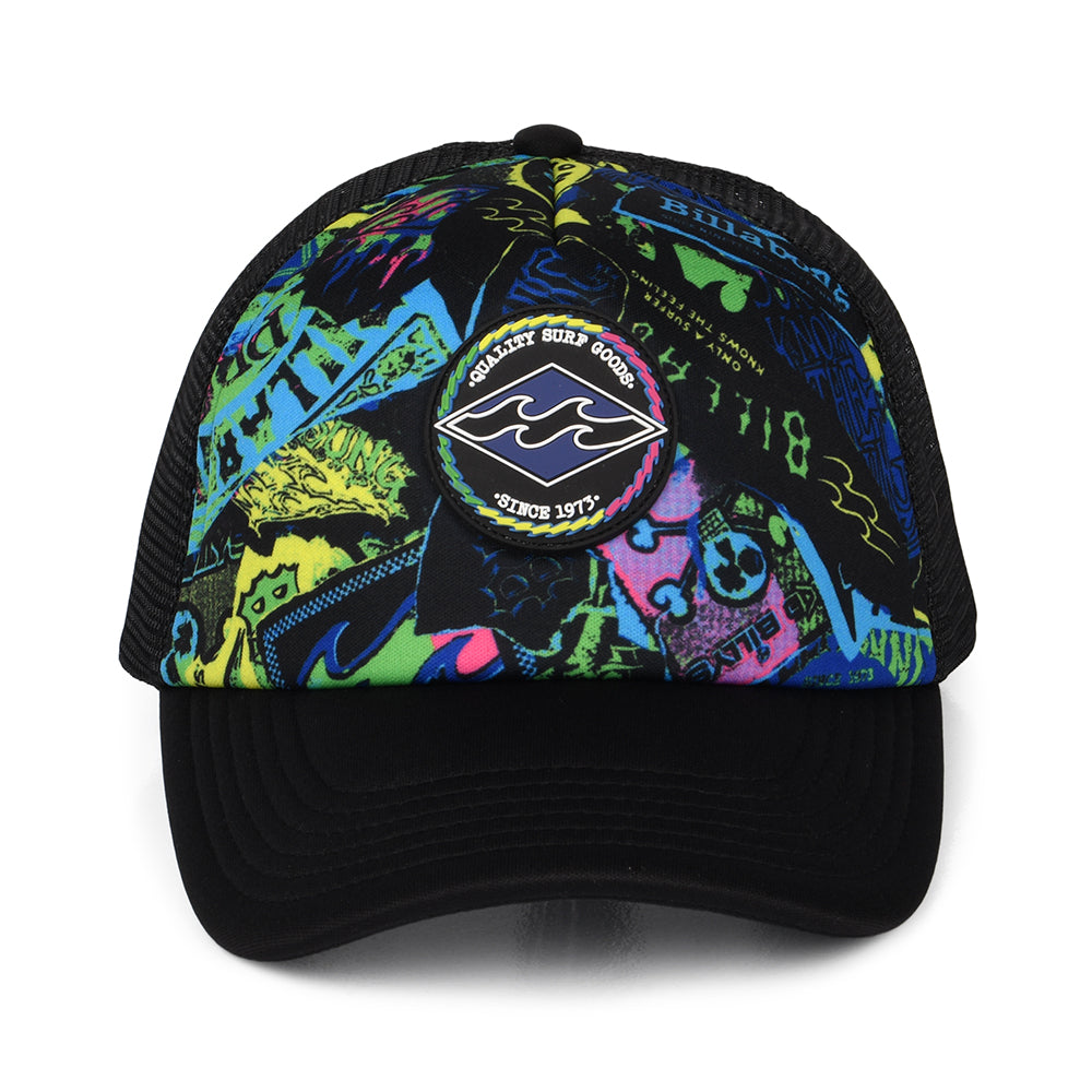 Billabong Hats Kids Rotor Diamond Trucker Cap - Multi-Coloured