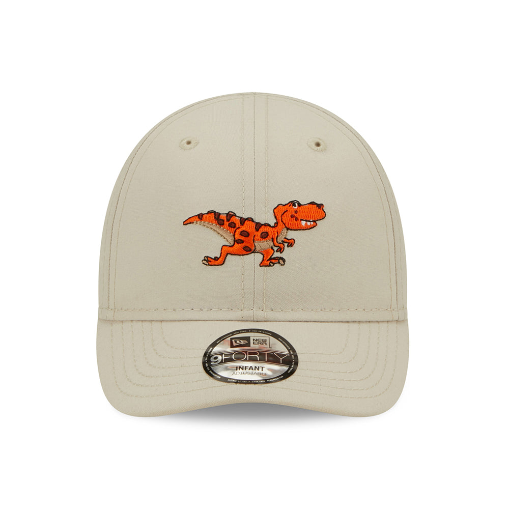 New Era Baby 9FORTY Repreve Baseball Cap - Dino - Stone