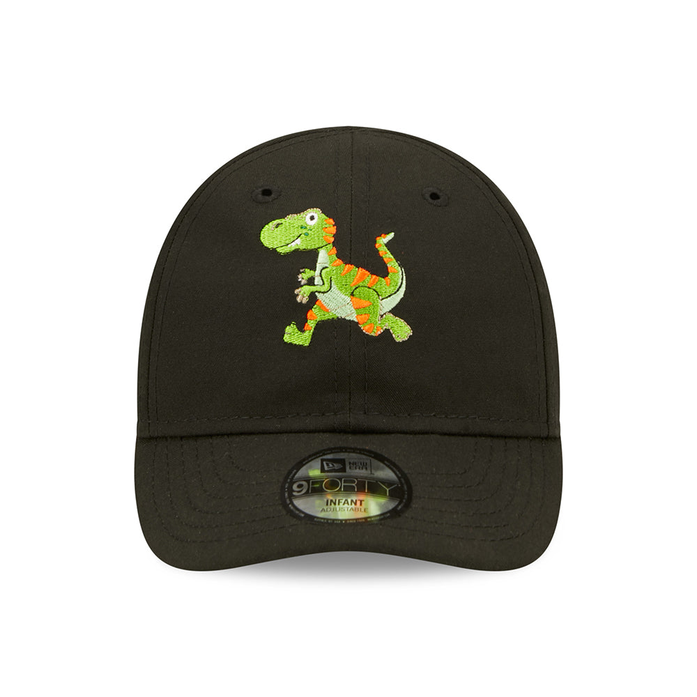 New Era Baby 9FORTY Repreve Baseball Cap - Dino - Black