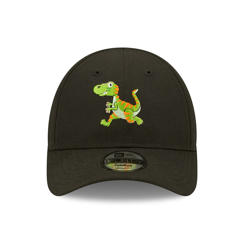 New Era Kids 9FORTY Repreve Baseball Cap - Dino - Black