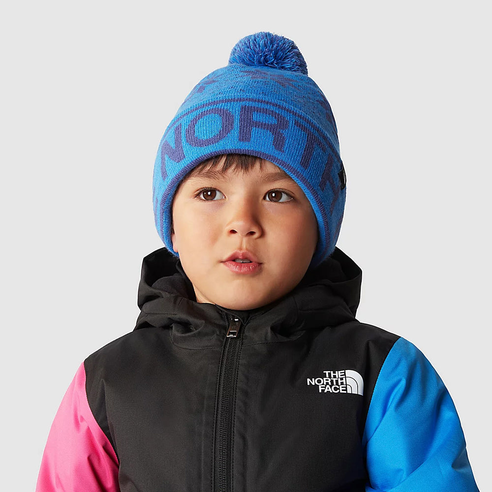 The North Face Hats Kids Ski Tuke Bobble Hat - Blue