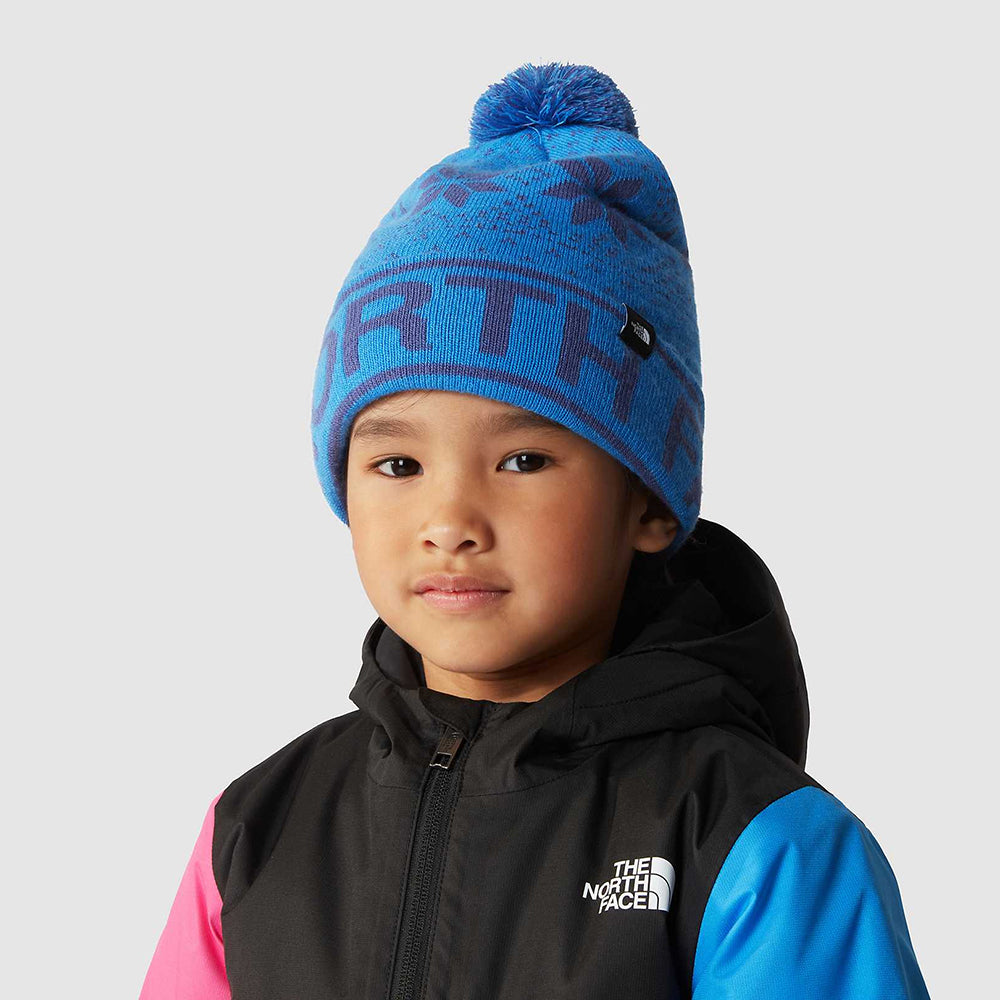 The North Face Hats Kids Ski Tuke Bobble Hat - Blue