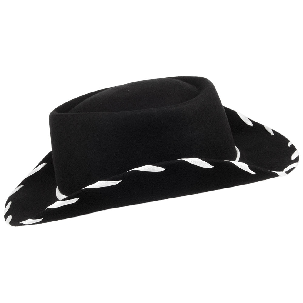 Jaxon & James Kids Cowboy Hat - Black-White