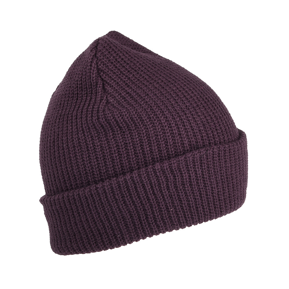 Brixton Hats Heist Cuffed Beanie Hat - Grape