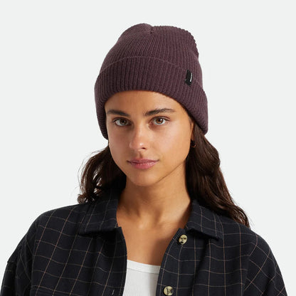 Brixton Hats Heist Cuffed Beanie Hat - Grape