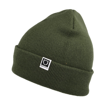 Brixton Hats Harbor Beta Beanie Hat - Olive