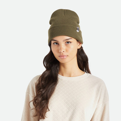 Brixton Hats Harbor Beta Beanie Hat - Olive