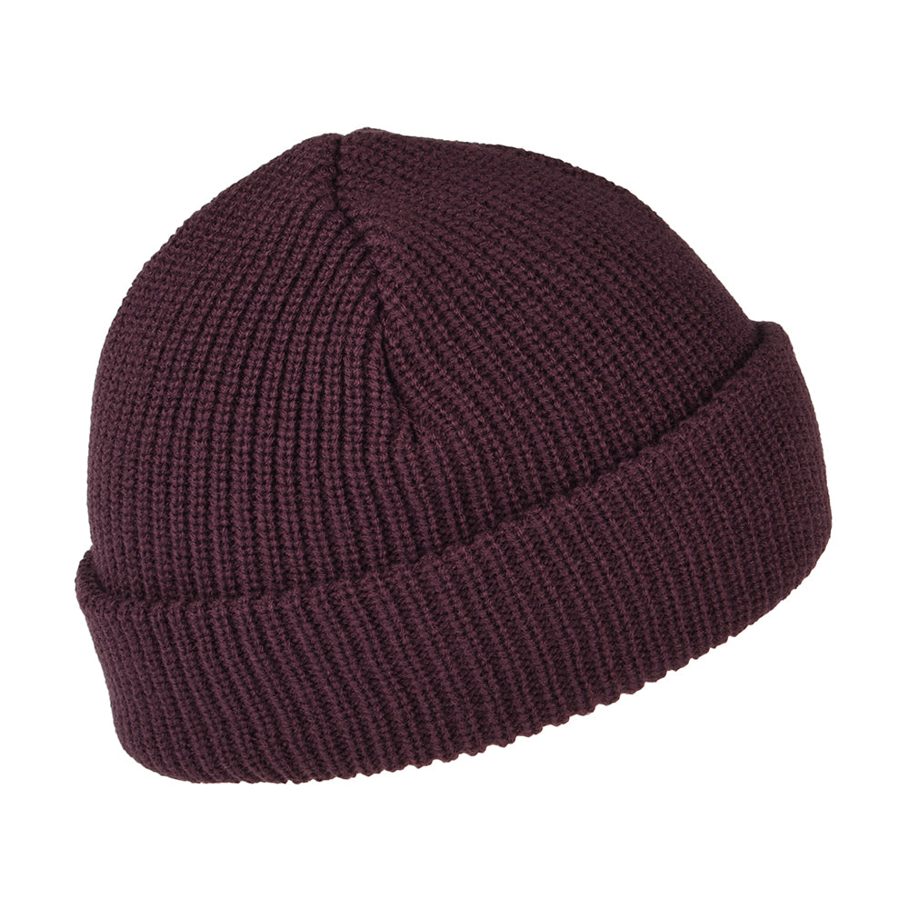 HUF Usual Fisherman Beanie Hat - Eggplant