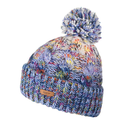 Barts Hats Iska Space-Dyed Bobble Hat - Purple