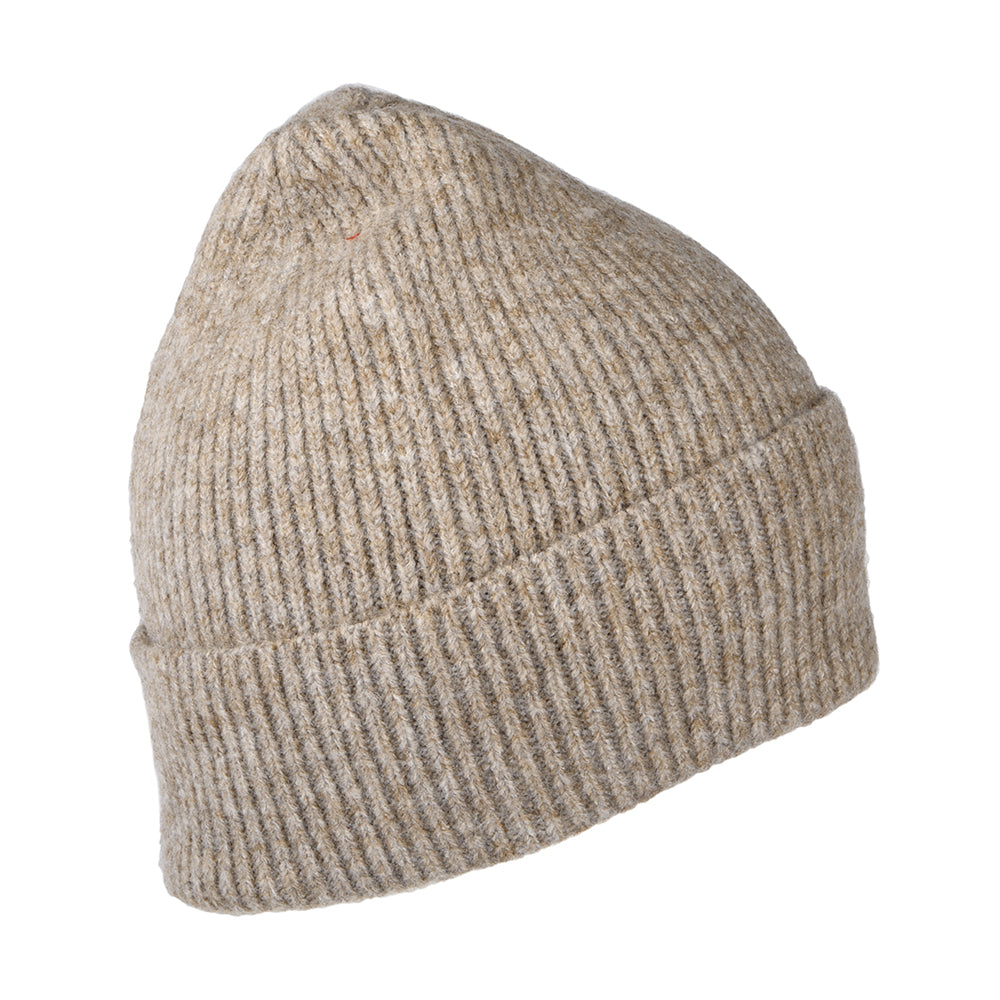 Barts Hats Willian Cuffed Beanie Hat - Light Brown