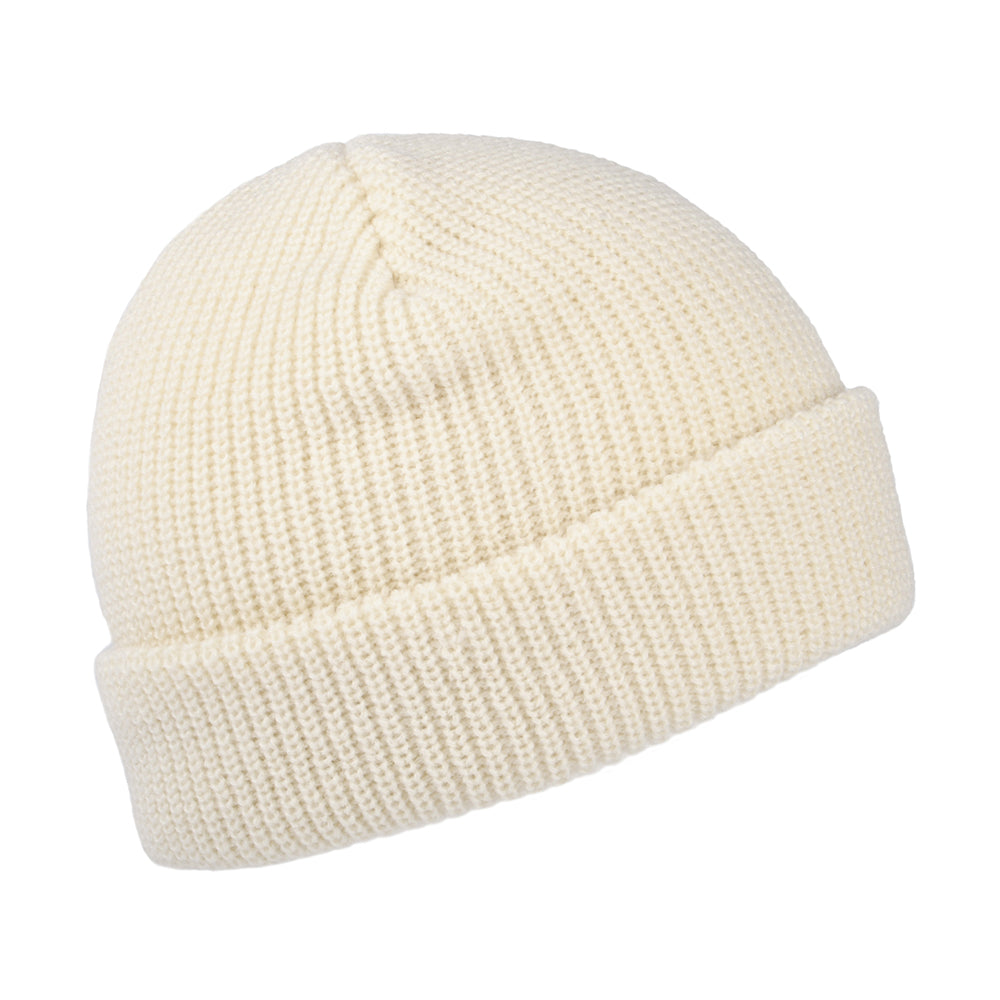 HUF Usual Fisherman Beanie Hat - Cream