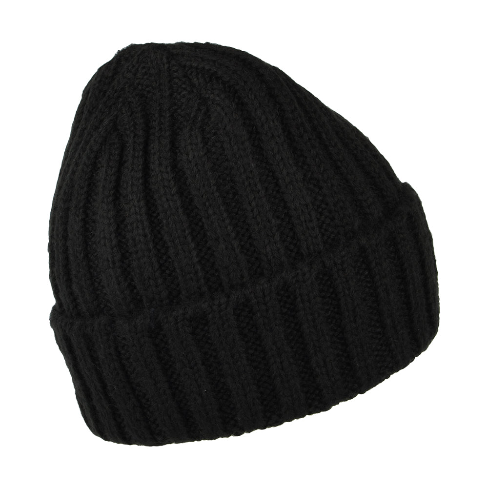 Hurley Hats Squaw Fisherman Beanie Hat - Black