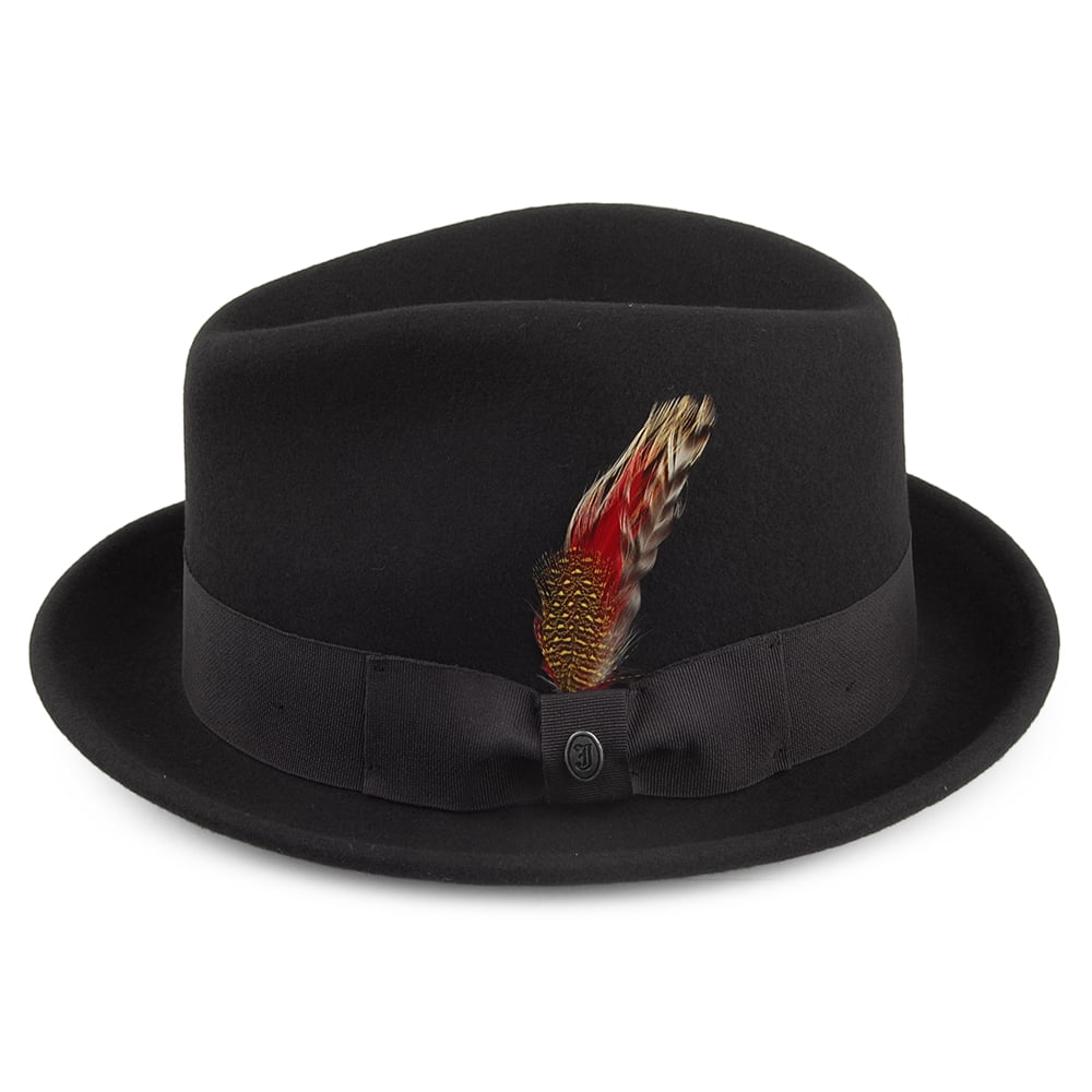 Jaxon & James Crushable Blues Trilby Hat Black Wholesale Pack