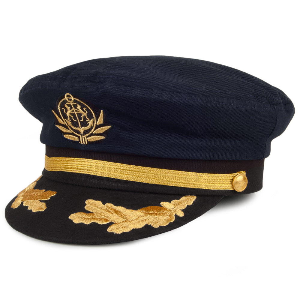 Village Hats Navy Yacht Cap Wholesale Pack