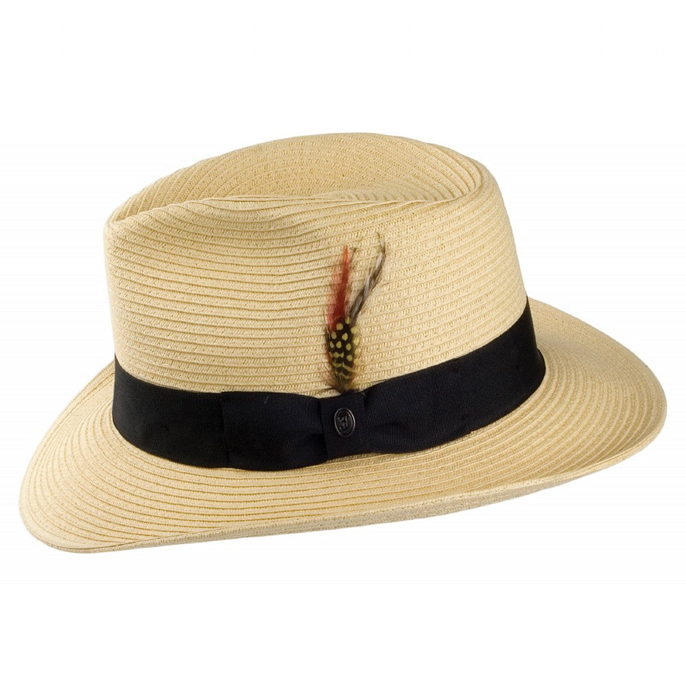 Jaxon & James Summer C-Crown Fedora Natural Wholesale Pack