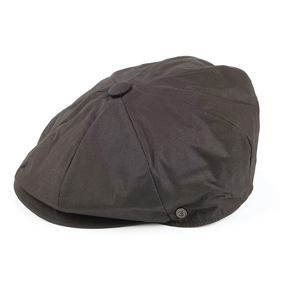 Jaxon & James Oilcloth Newsboy Cap Brown Wholesale Pack