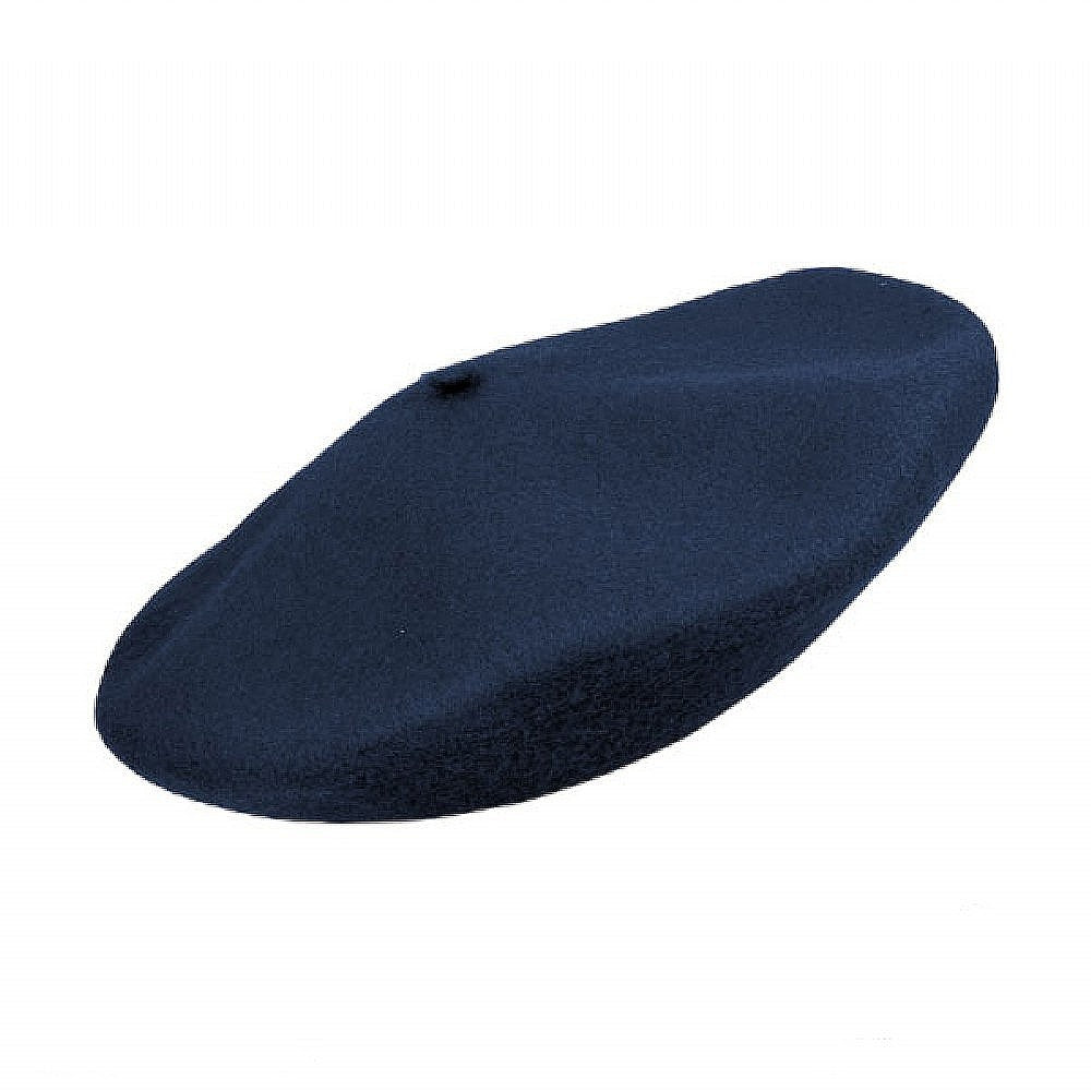 Kids Wool Beret Navy Blue Wholesale Pack