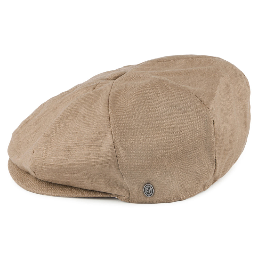 Jaxon & James Linen Newsboy Cap Camel Wholesale Pack