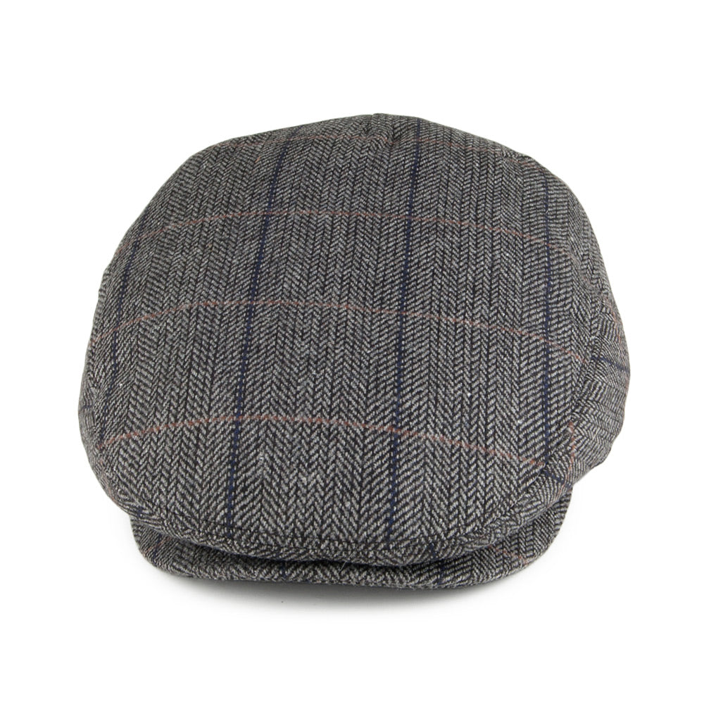 Jaxon & James Hats Toulouse Flat Cap Grey Wholesale Pack