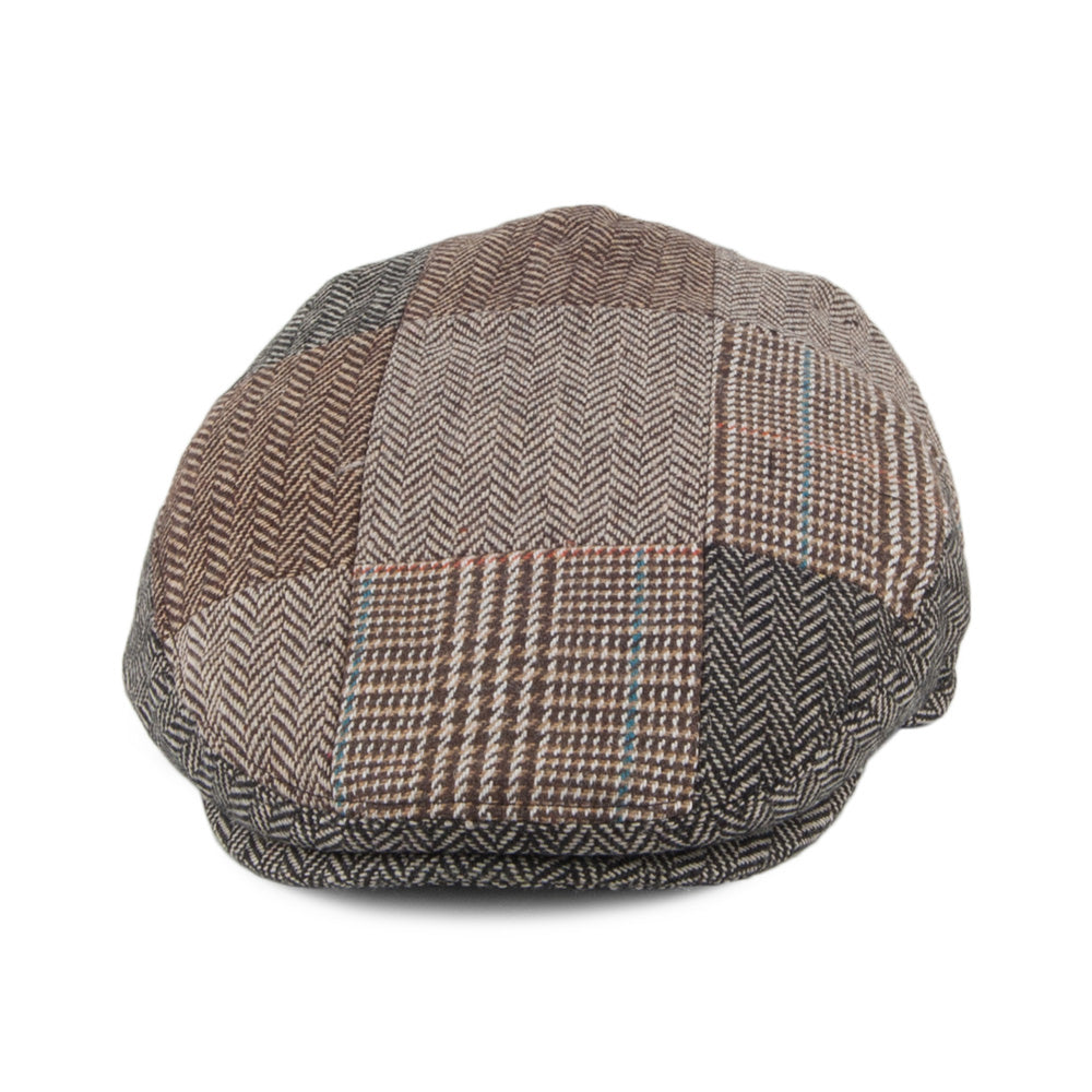 Jaxon & James Kids Patch Flat Cap Multi-Coloured Wholesale Pack