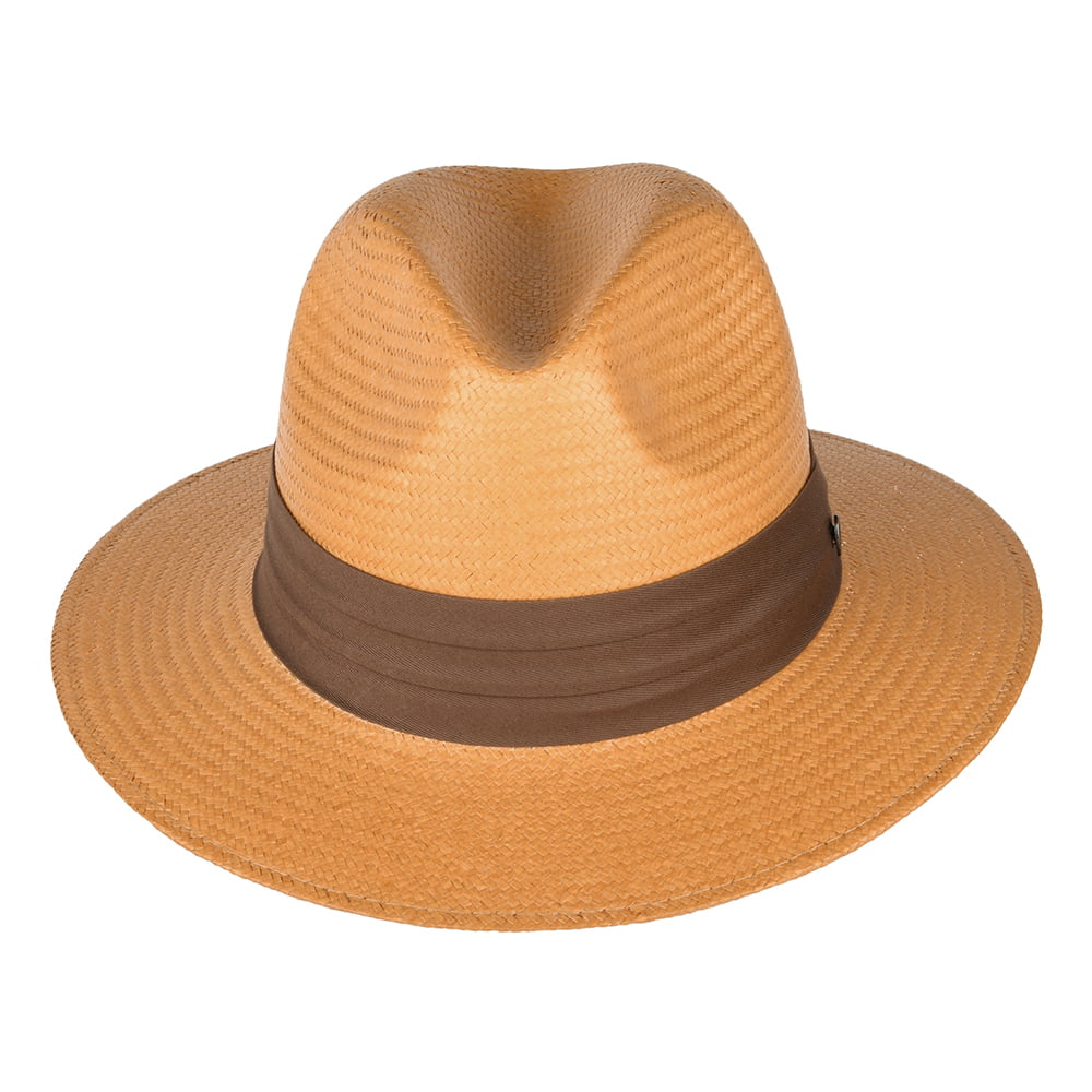 Jaxon & James Toyo Safari Fedora Brown Band Tan Wholesale Pack